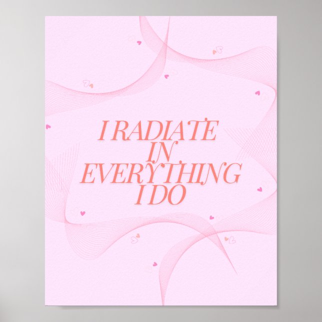 Positiv, Andlig, inspirerande, motiv Poster (Framsidan)