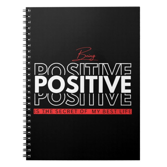 Positiv Anteckningsbok (Framsidan)