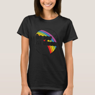 Positiv Anti-Bullying Rainbow Peace Hippie Välj T Shirt