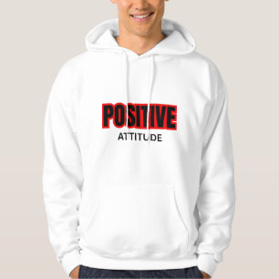 Positiv attityd Motiverande typografi T-shirt Hoodie