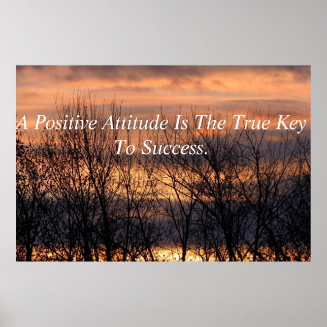 Positiv attitydinspiration Poster (Framsidan)
