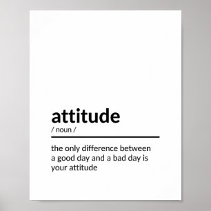 Positiv attitydoffert poster