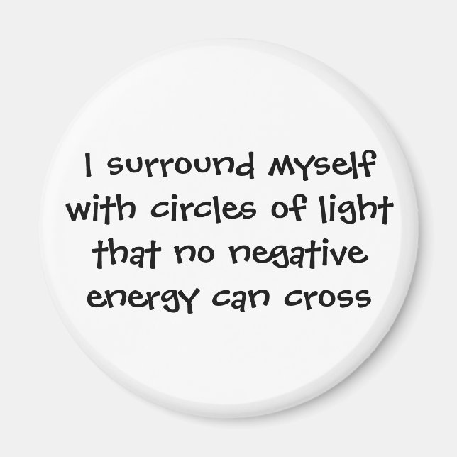 positiv aura magnet (Framsidan)