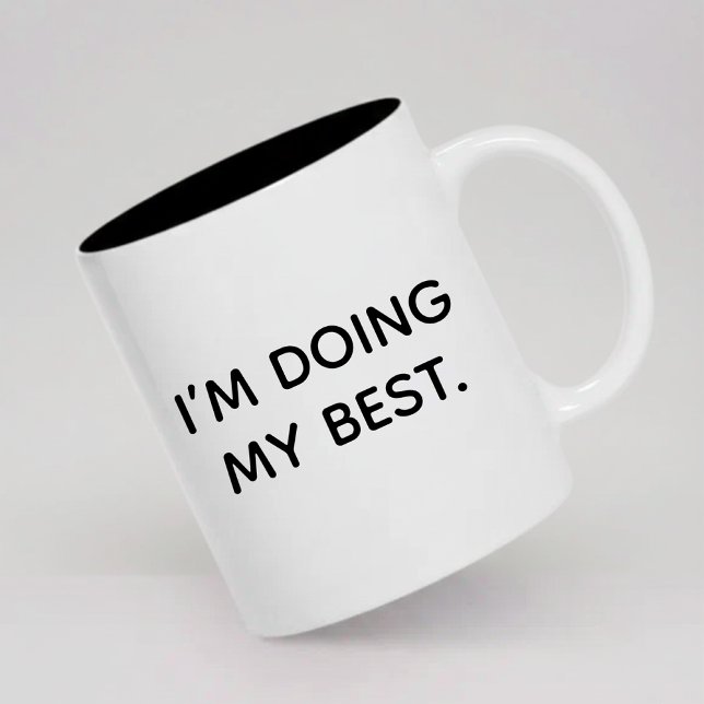 Positiv bekräftelse kopp present till henne och ho (positive message mug gift for her, mental health mug gift for her, daily reminder coffee mug gift)