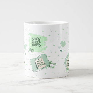 Positiv bekräftelse Mugg Jumbo Mugg