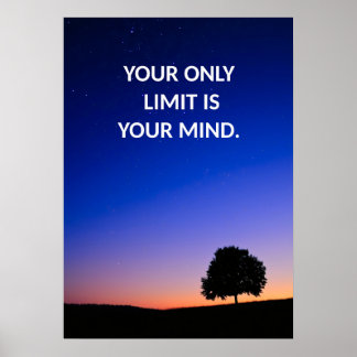 Positiv bekräftelse Poster