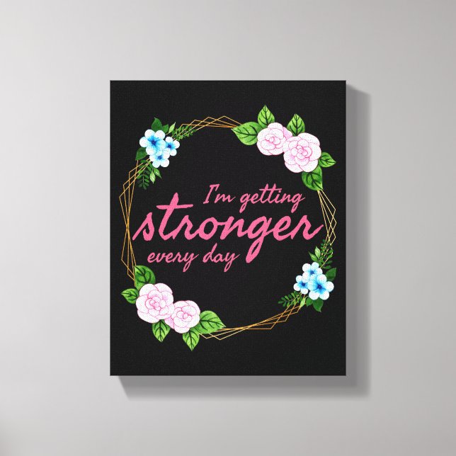 positiv bra visar citattecken för arbete canvastryck (Framsida)