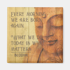 Positiv buddha-offert Positive Life-bekräftelse Magnet