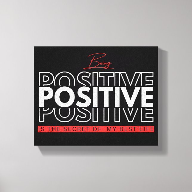 Positiv Canvastryck (Framsida)