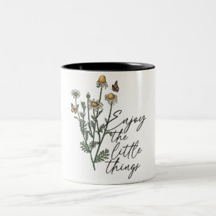 Positiv Daisy för inspiration - Sayed/Sublication Två-Tonad Mugg