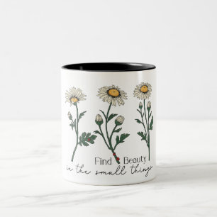 Positiv Daisy för inspiration - Sayed/Sublication Två-Tonad Mugg