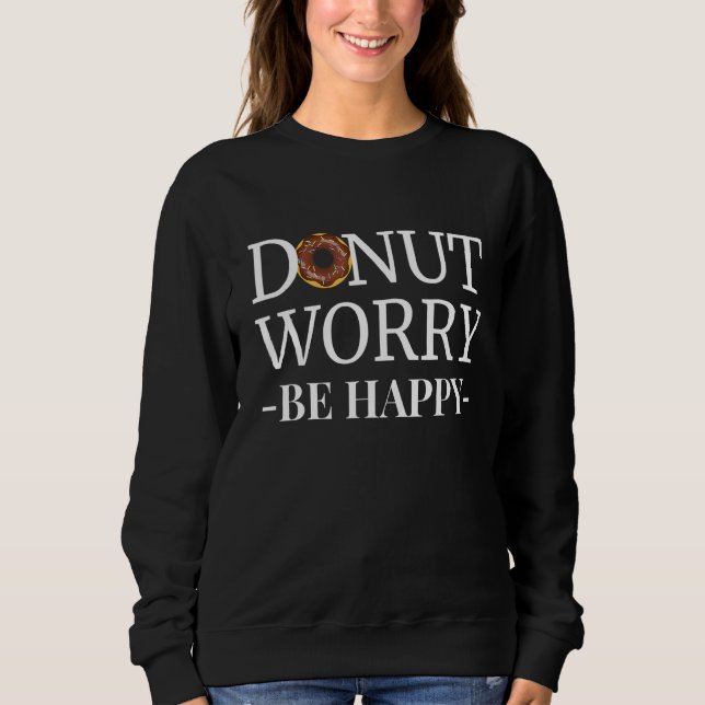 Positiv Donut-oro i Lycklig T Shirt (Framsida)