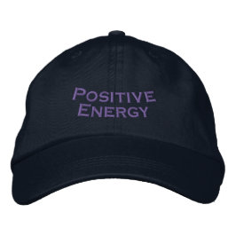 Positiv Energi Personlig Marin Motivations-Hatt Broderad Keps