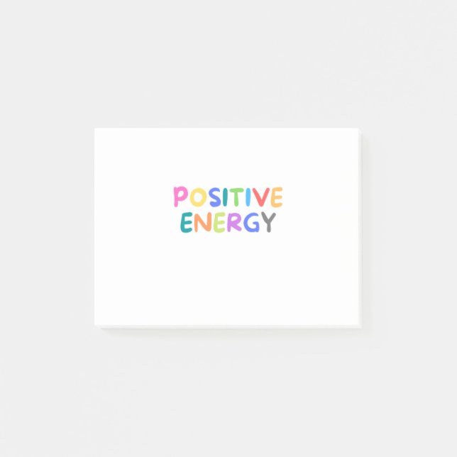 POSITIV ENERGI POST-IT BLOCK (Framsida)
