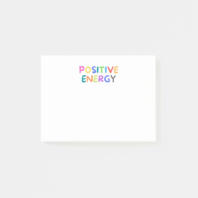 POSITIV ENERGI POST-IT BLOCK (Framsida)