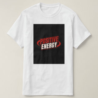 Positiv energidesign. t shirt