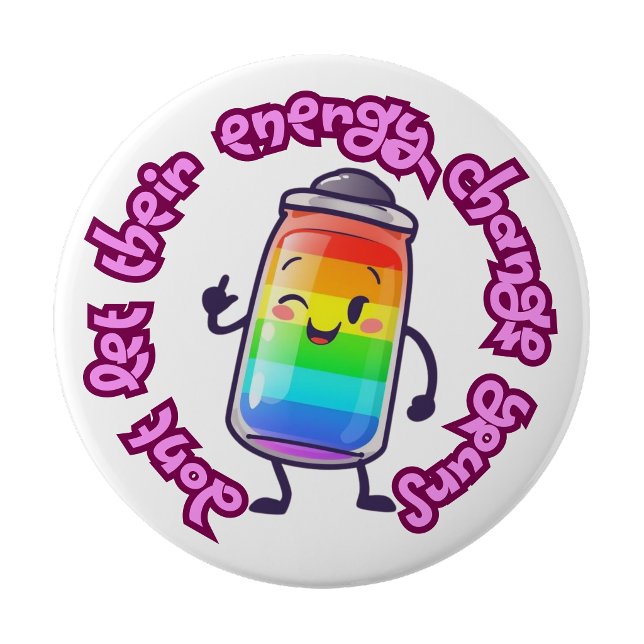 Positiv energiknapp knapp (positive energy pin button )