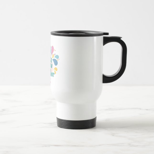 “Positiv energimugg” Resemugg (Höger)