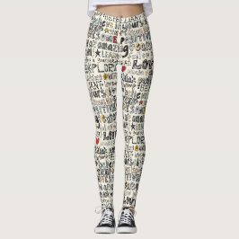 positiv fantastisk leggings