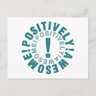 Positiv & Fantastisk Vykort