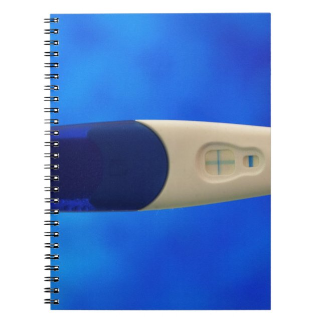Positiv Gravid Anteckningsbok Med Spiral (Framsidan)