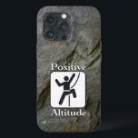 Positiv höjd över havet - väska för klättertelefon<br><div class="desc">stonePhone Fodral - Gör din SmartPhone till en riktig sten! Fotobilden av det unika sten kommer att göra ditt smartphone-utspel. Anpassadet "Positive Altitude" (Positive Altitude): Lägg till ett textmeddelande eller identifiera ditt senaste eller favorittoppmöte.</div>