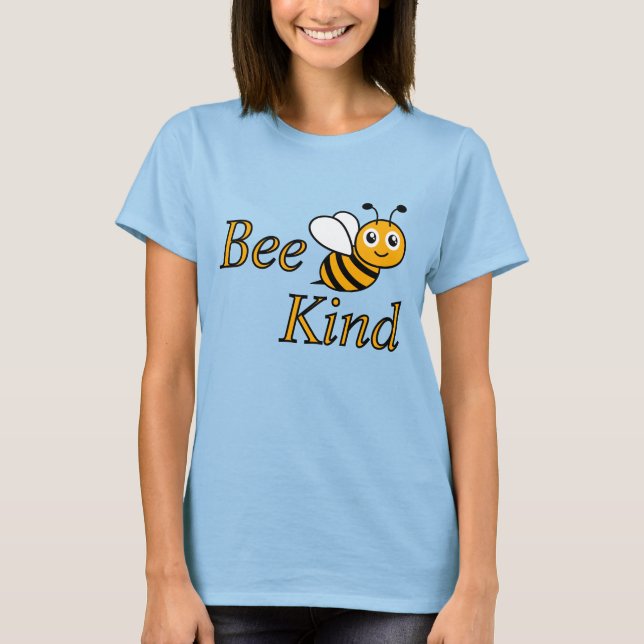 Positiv Humla Bee Kind T-Shirt (Framsida)