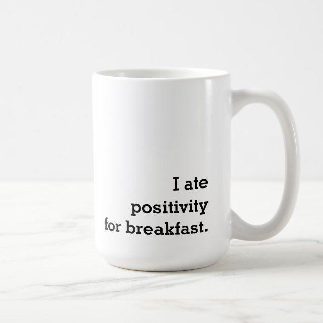 Positiv inspiration Motiv kaffe Mugg (Höger)