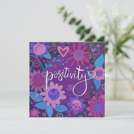 Positiv inspiration till Söt av hjärteBlommigt Li Julkort