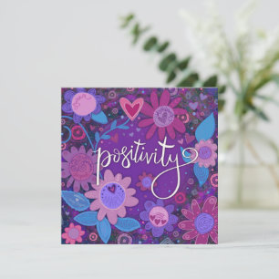 Positiv inspiration till Söt av hjärteBlommigt Li Julkort
