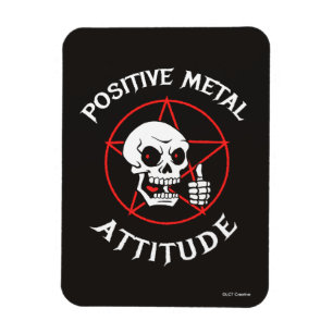 Positiv inställning till Metall Magnet