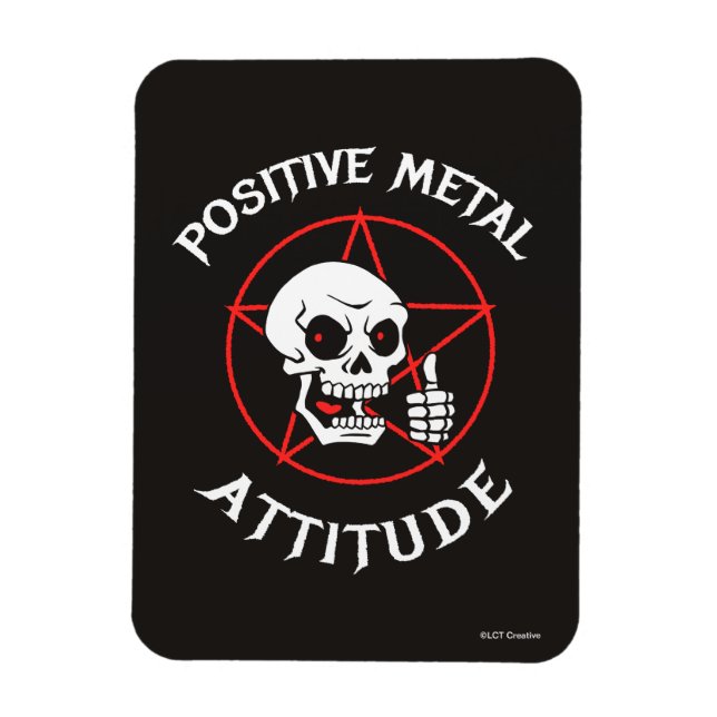 Positiv inställning till Metall Magnet (Vertikal)