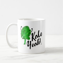 Positiv Kale Pun - Kale Ja! Kaffemugg