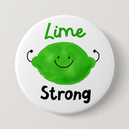 Positiv Lime Pun - Lime Strong Knapp