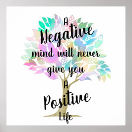 Positiv livsoffert poster
