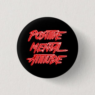 Positiv mental Attitude-knapp Knapp