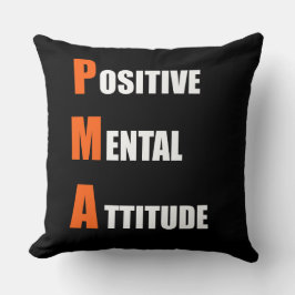 Positiv mentalattitydmotivation Dekorativ kudde