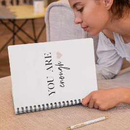 Positiv motivation du har nog med citat anteckningsbok