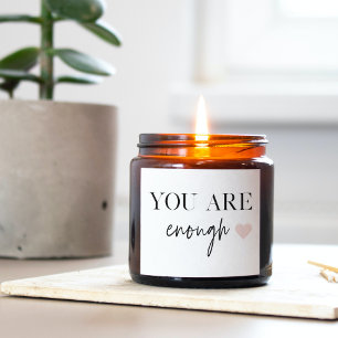 Positiv motivation du har nog med citat klistermärken