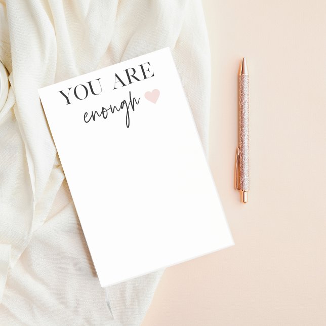 Positiv motivation du har nog med citat post-it block (Skapare uppladdad)