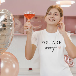 Positiv motivation du har nog med citat t shirt