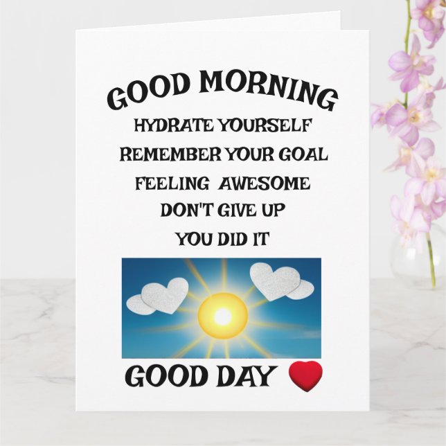 Positiv motivation kort (Orkide)