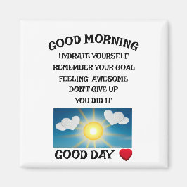 Positiv motivation magnet