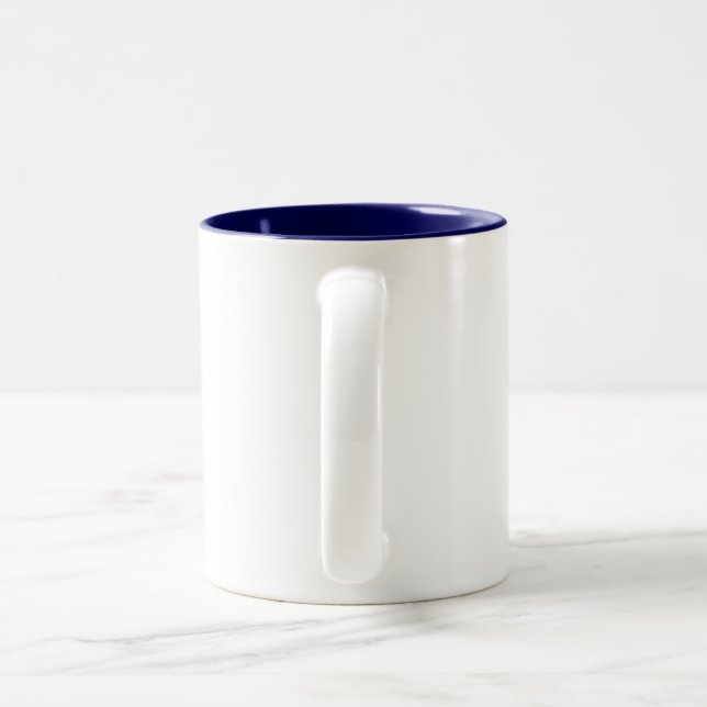 Positiv Mugg-elit Två-Tonad Mugg (Handtag)