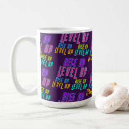 Positiv offert på stiga upp upp-nivå kaffemugg