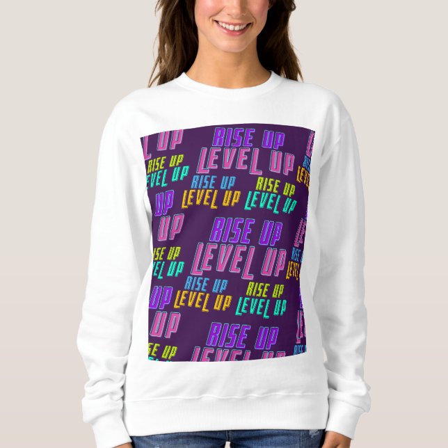 Positiv offert på stiga upp upp-nivå t shirt (Framsida)