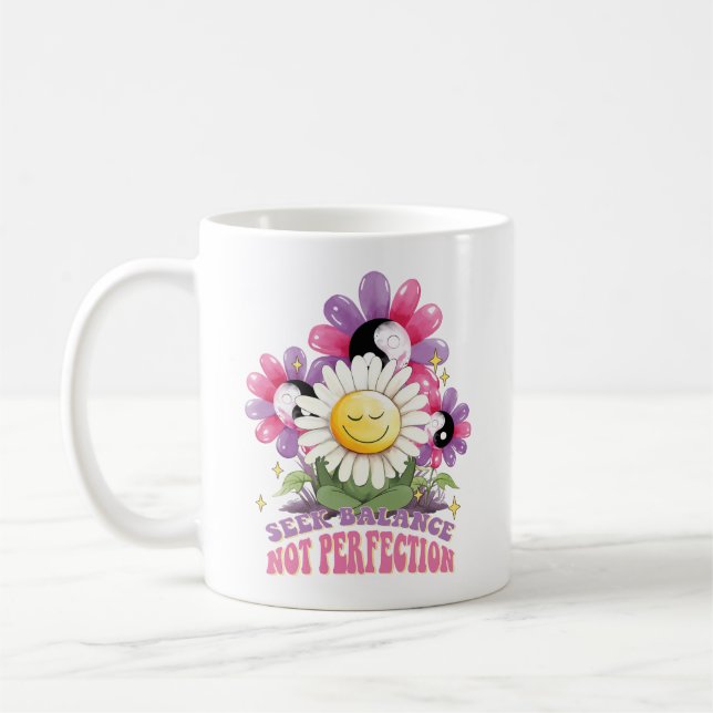 Positiv offertbalans ej perfekt kaffemugg (Vänster)