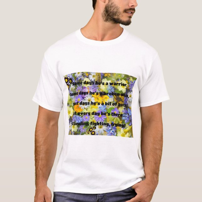 Positiv offertuppmuntran för tom styrka t shirt (Framsida)
