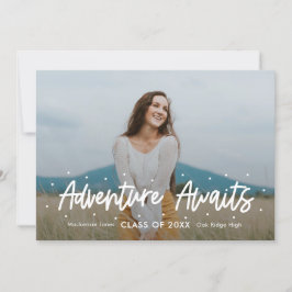 Positiv Outlook Editable Färg Studenten Inbjudningar