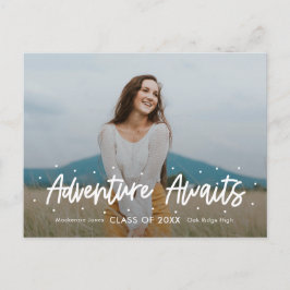 Positiv Outlook EDITABLE FÄRG Studenten Vykort